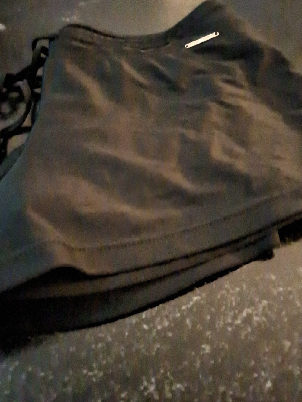Black Drawstring Lounge Pants - Picture 3 of 4